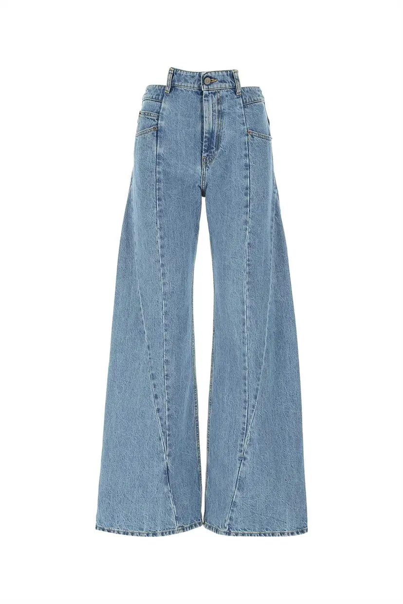Maison Margiela Maison Margiela Wide leg – Blå