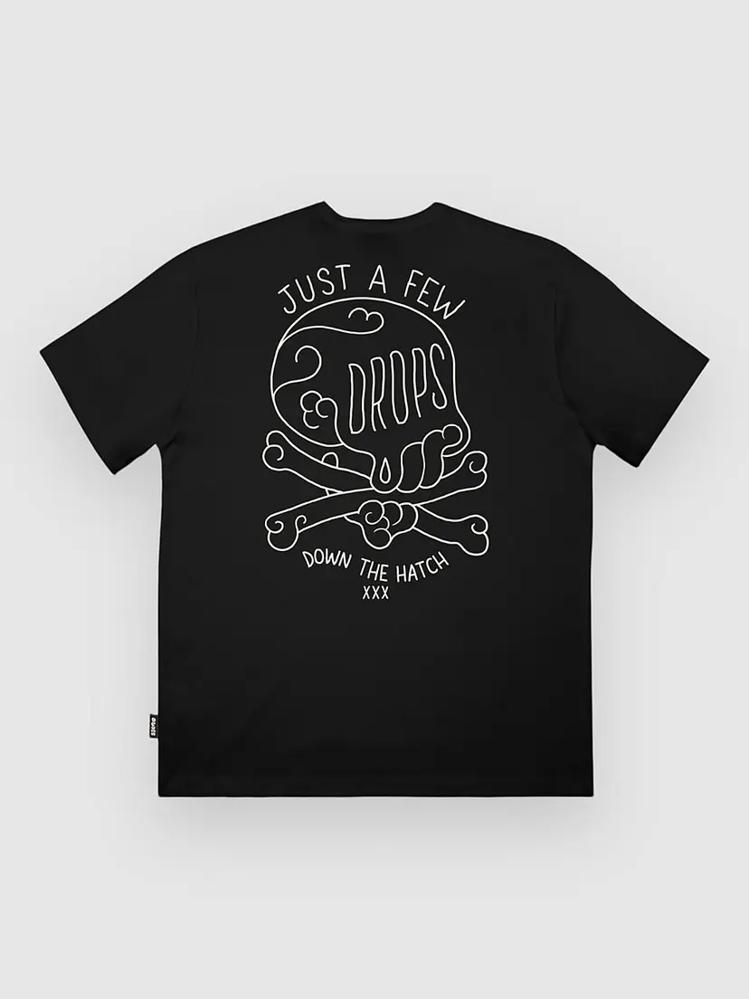 The Dudes The Dudes Drops Classic Premium T-skjorte svart