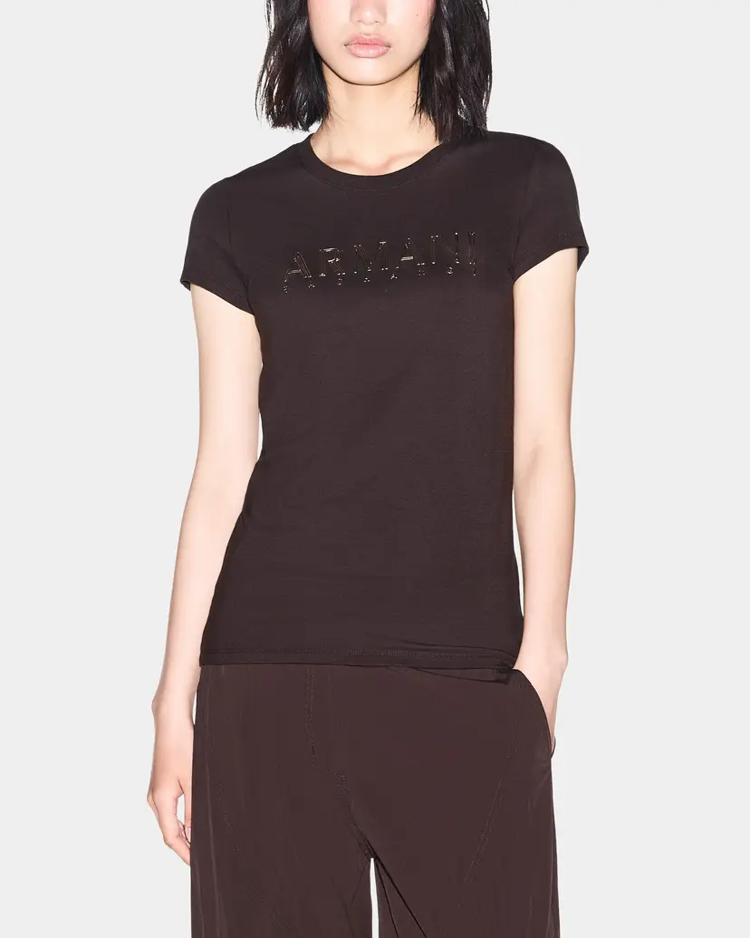 Armani Exchange Armani Exchange XW002547 Brown T-shirt