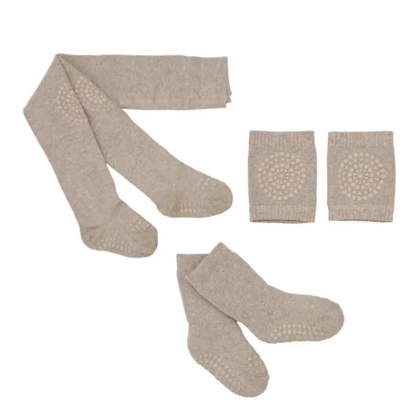 GoBabyGo GoBabyGo - Startpakke Antiskli Bomull Sand