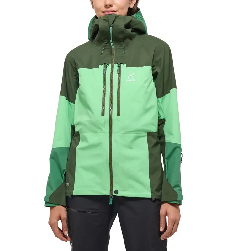 Haglöfs Haglöfs Spitz GTX Pro Jacket Women Mint Stone/Seaweed Green