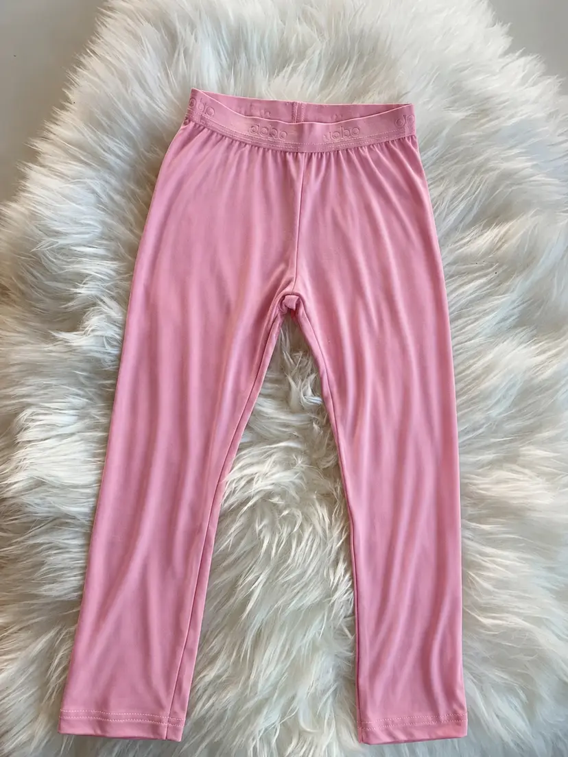 Joha Leggings i Bambusviskose Junior Rosa