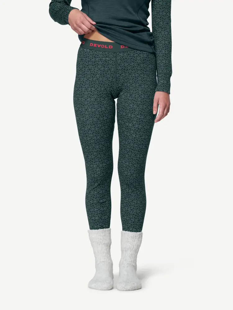 Devold Devold - Duo Active Merino 205 Stilongs Dame - Large - Grønn