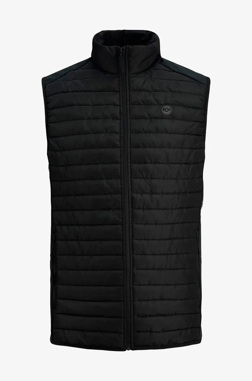 Jack & Jones Vest jjeMulti Bodywarmer Collar Noos - Svart