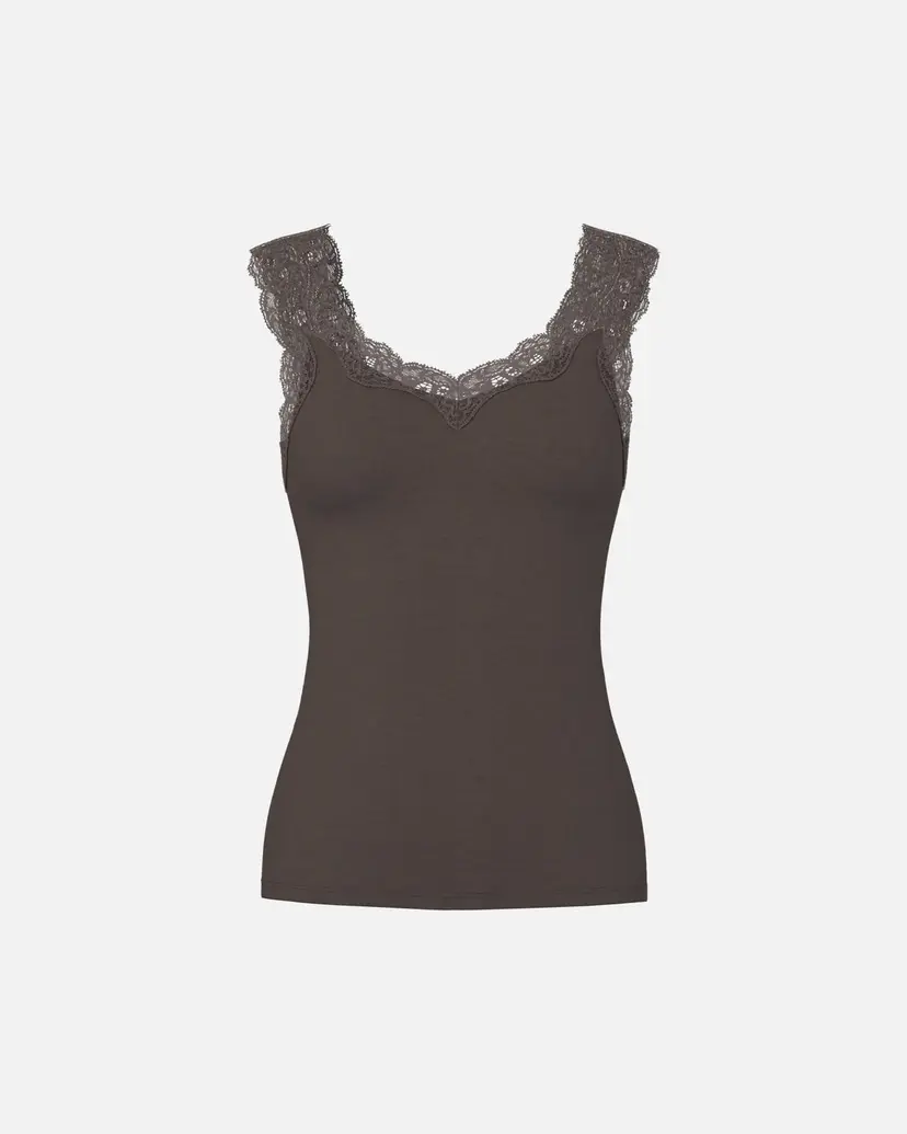 Pieces Topp Barbera Lace