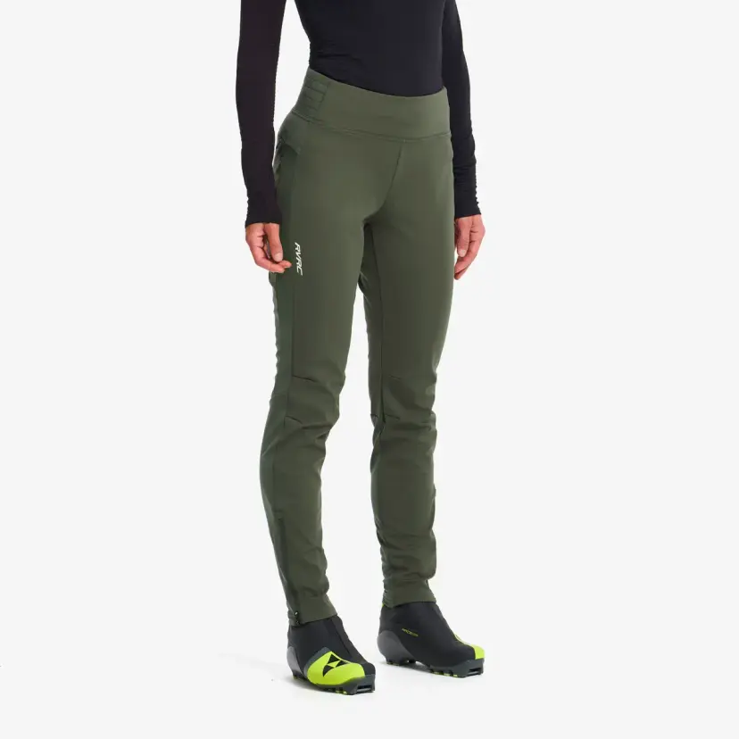 RevolutionRace Perform Softshell Pants Dame Kambaba Green