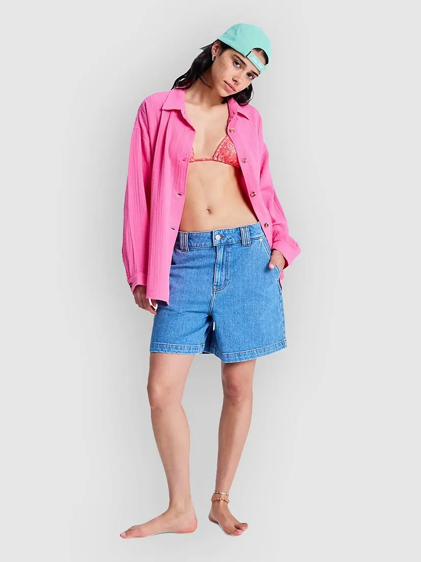 Roxy Roxy Island Hopper High Surf Wash Shorts blå