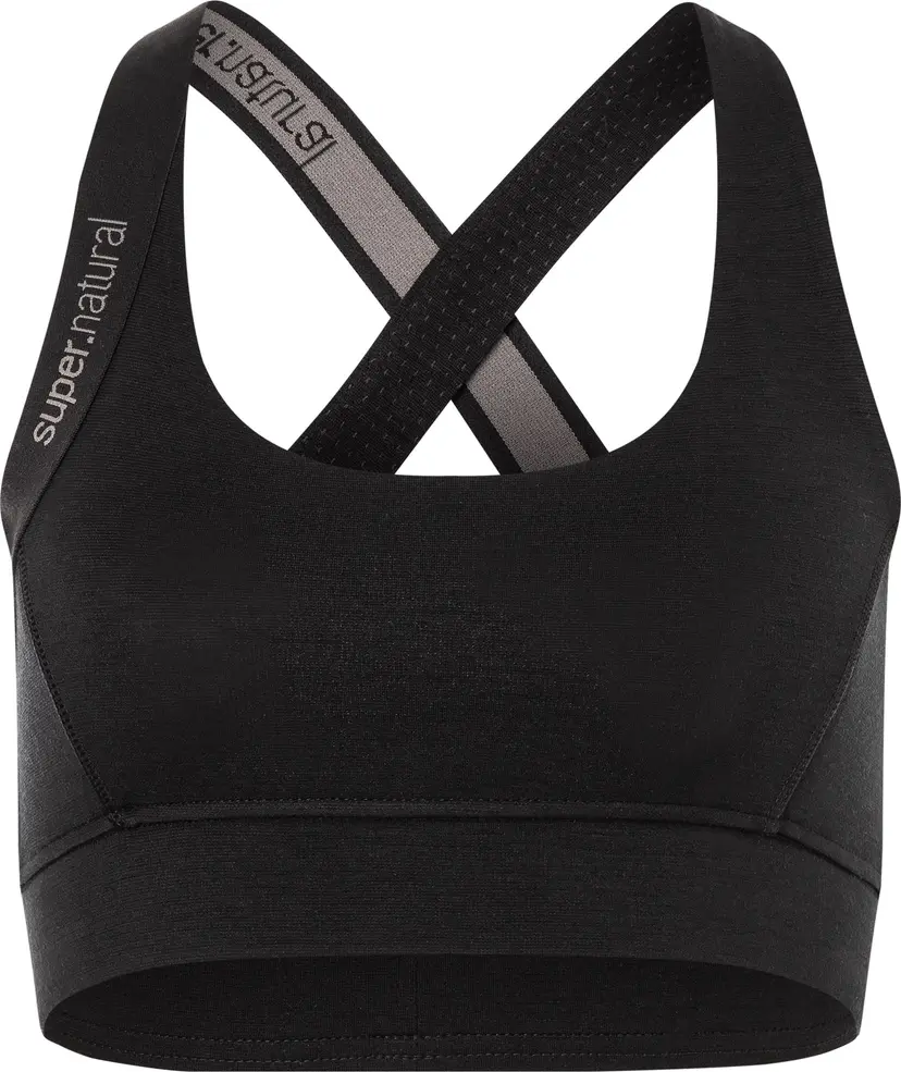 Super.Natural super.natural Women's Rubberrib bra Jet Black