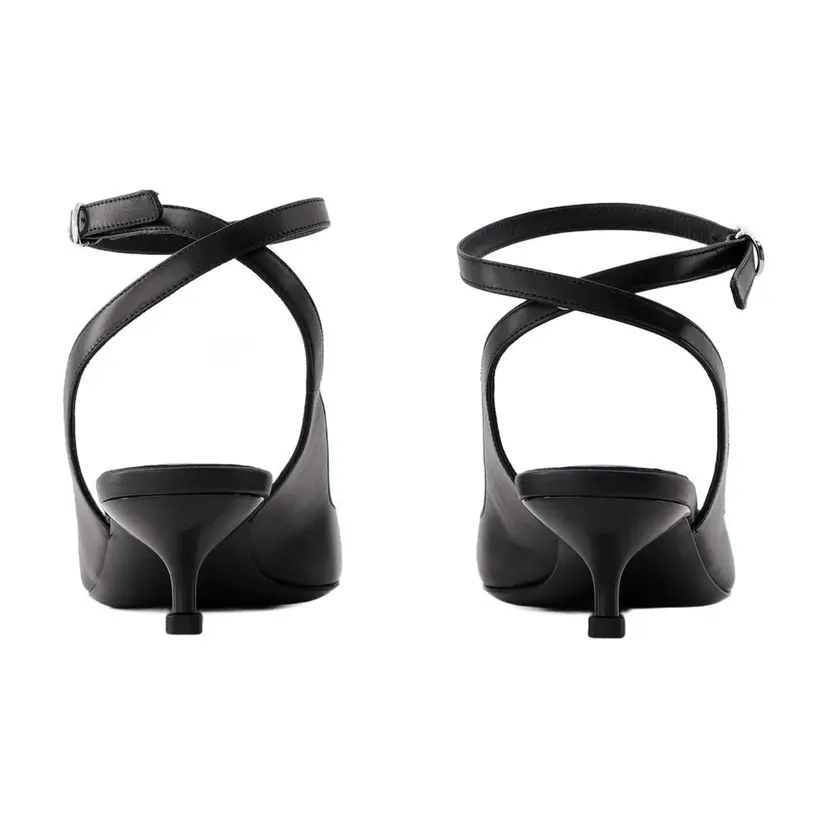 Alexander McQueen Alexander McQueen Høyhælte sandaler – Svart
