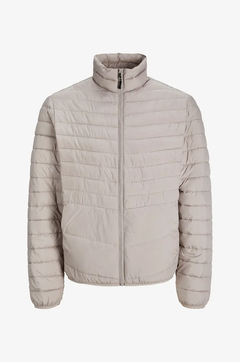 Jack & Jones Jakke jjeState Packable Puffer Collar - Beige