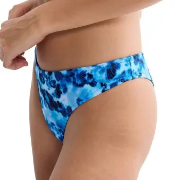 Triumph Triumph Midnight Swim Brazilian Bikini Bottom Blå Mønster 36 Dame