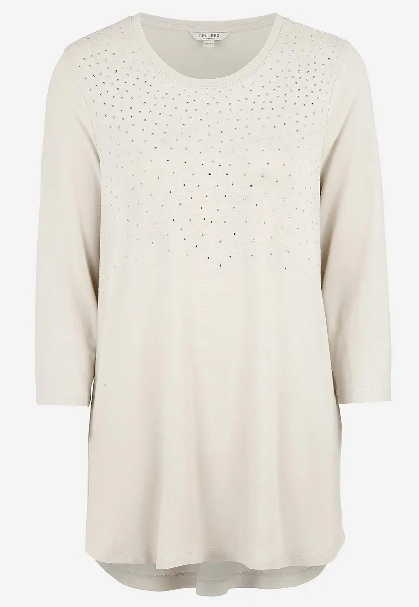 Cellbes of Sweden Jerseytunika med rhinestone-detaljer