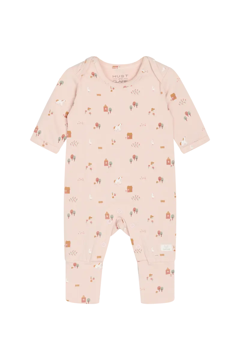 Hust and Claire Hust and Claire  Milio Jumpsuit Peach dust (74 / 9 mnd)