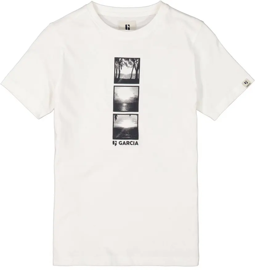 Garcia Garcia T-skjorte P23600 off white (140/146 : 10-11 år)