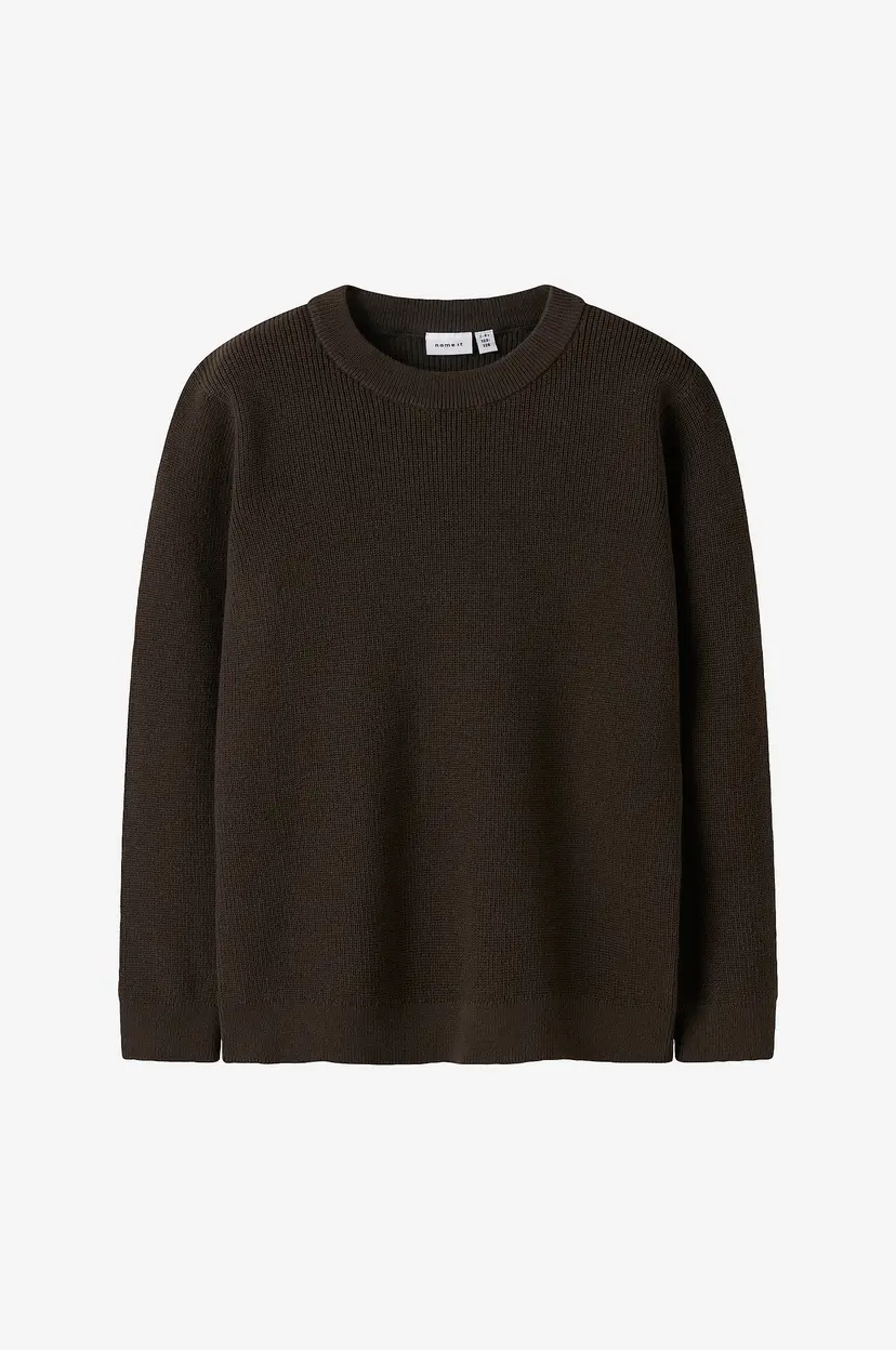 NAME IT Pullover NkmNesolle LS Pullover Knit - Brun