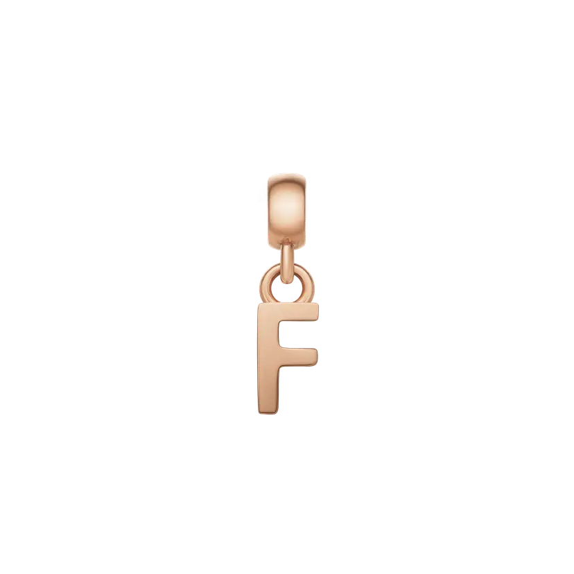 Daniel Wellington Rose Gold Charm Letter | DW