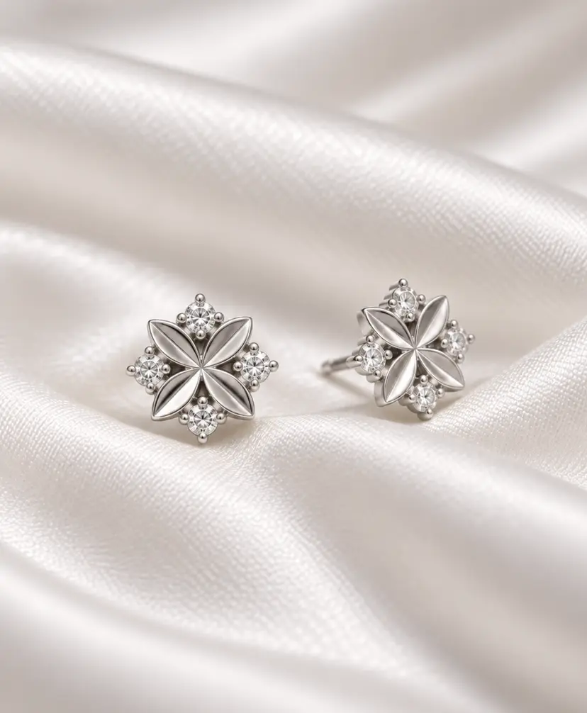 Aiyanna Ruth Earring - Silver