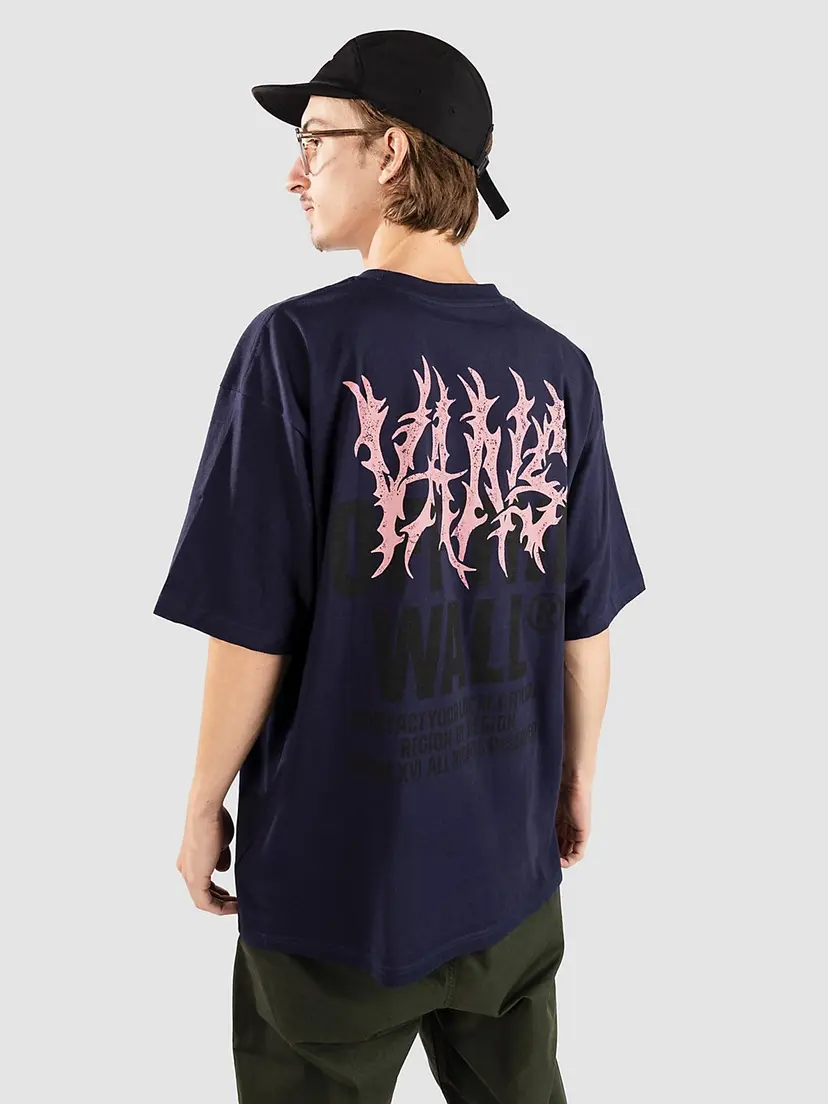 Vans Vans Metal Wall T-skjorte blå