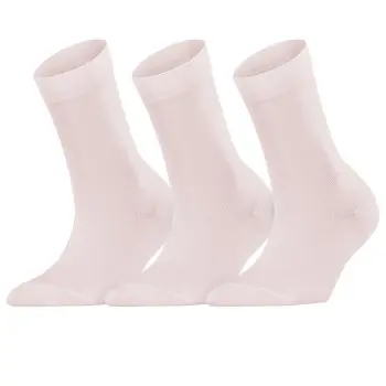 Falke Falke Strømper 3P Women Cotton Touch Lysrosa Str 35/38 Dame