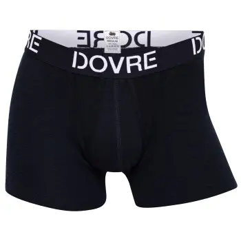 Dovre Dovre Wool Boxer With Fly Svart merinoull 3XL Herre