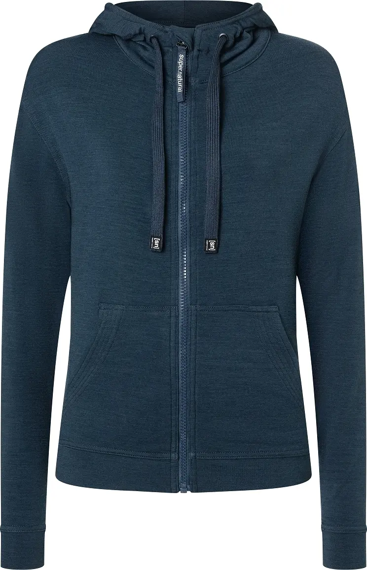 Super.Natural super.natural Women's Solution Hoodie Blueberry