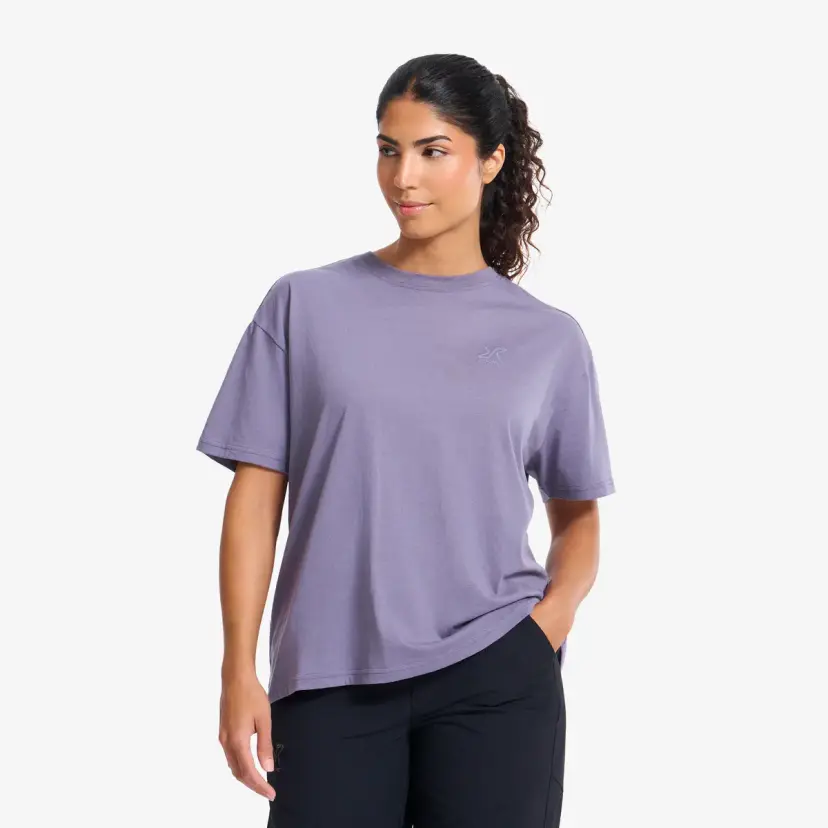 RevolutionRace Easy Relaxed T-shirt Dame Cadet