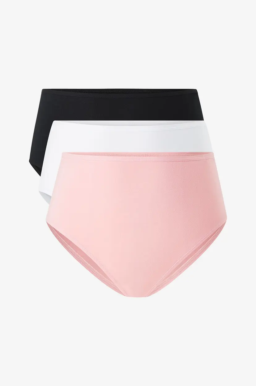 Ellos Plus collection Truse med brasiliansk snitt 3-pakning - Rosa