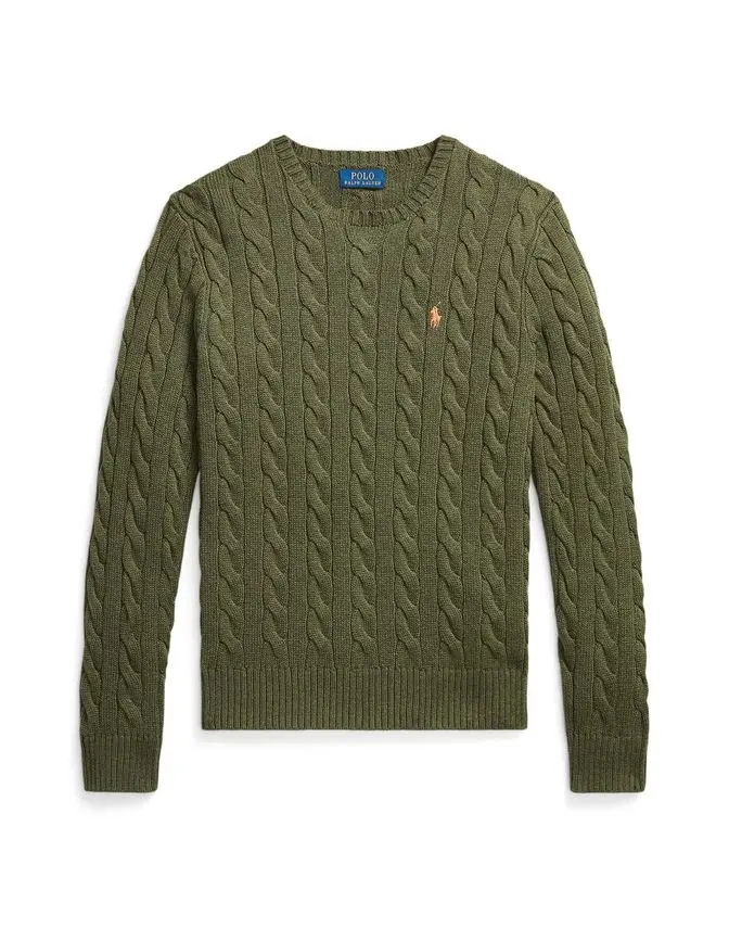 Ralph Lauren LS DRIVER CN-LONG SLEEVE-PULLOVER