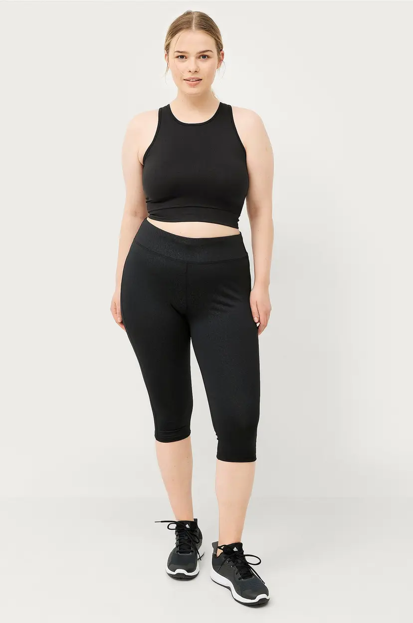 Ellos Collection Treningstights Capri - Svart