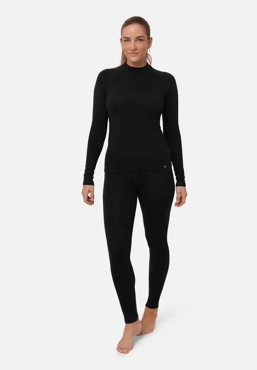 DANISH ENDURANCE EXTREME MERINO SKIUNDERTØJ fra DANISH ENDURANCE, Sort, S
