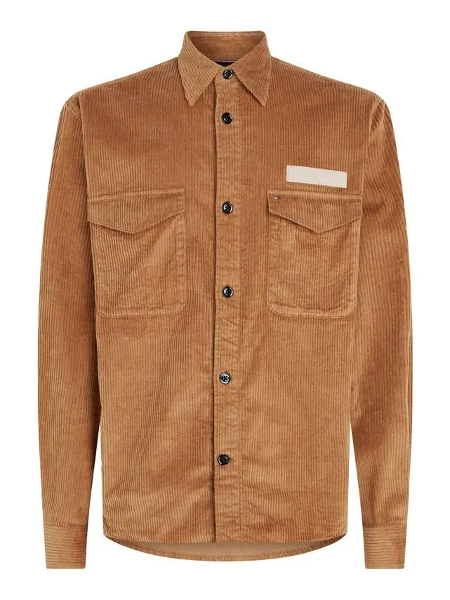 Tommy Hilfiger CORDUROY SOLID OVERSHIRT