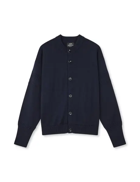 MADS NØRGAARD Wool Kjeld Cardigan Knit