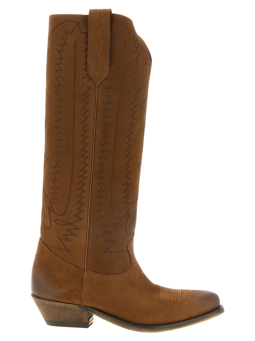 Golden Goose Golden Goose Cowboy/biker støvler – Brun