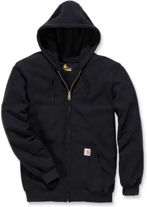Carhartt Workwear Carhartt Workwear Carhartt M's Zip Hooded Sweatshirt Black