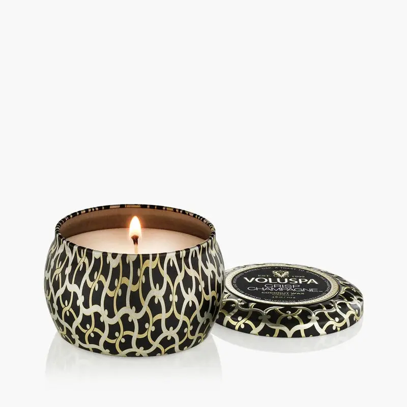 VOLUSPA Mini Tin Candle 113g - Crisp Champagne