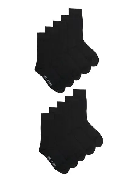 Only & Sons Onsfinch Basic Sock 10-Pack Noos