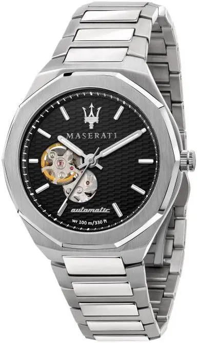 MASERATI Maserati Herreklokke R8823142002 Stile Sort/Stål Ø42 mm