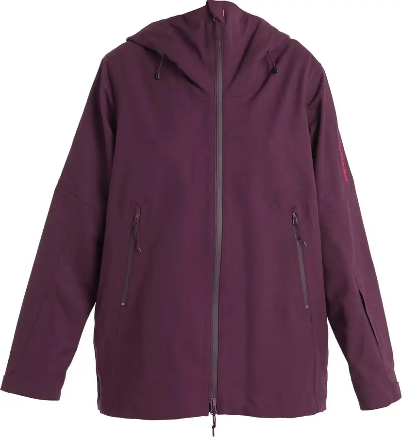Icebreaker Icebreaker Women's Mer Shell+ Peak Hooded Jacket Nightshade