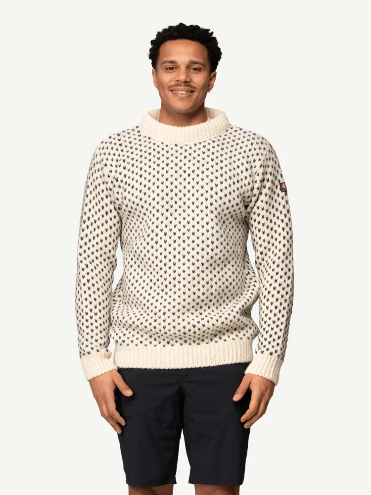 Devold Devold - Nordsjø Wool Ullgenser - Large - Hvit