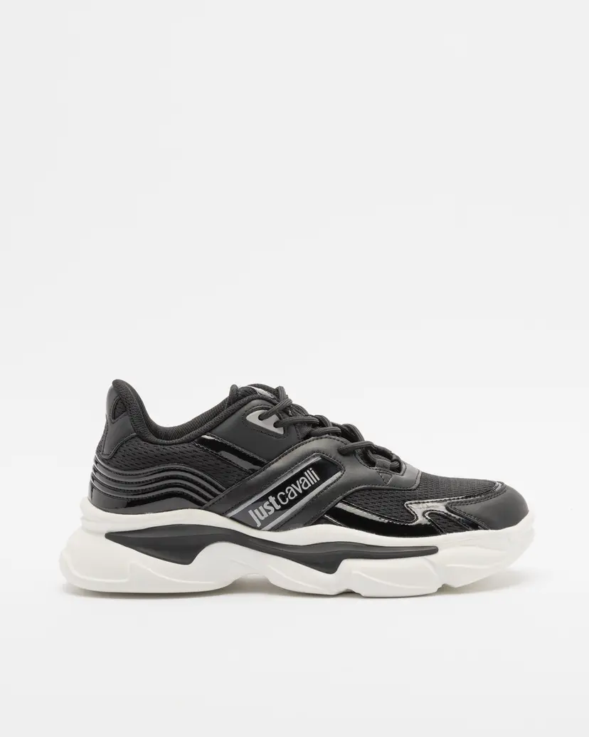 Just Cavalli Just Cavalli Billow Black Sneakers