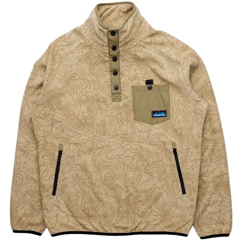 Kavu Kavu M's Teannaway Fleece Jacket Terrain Topo