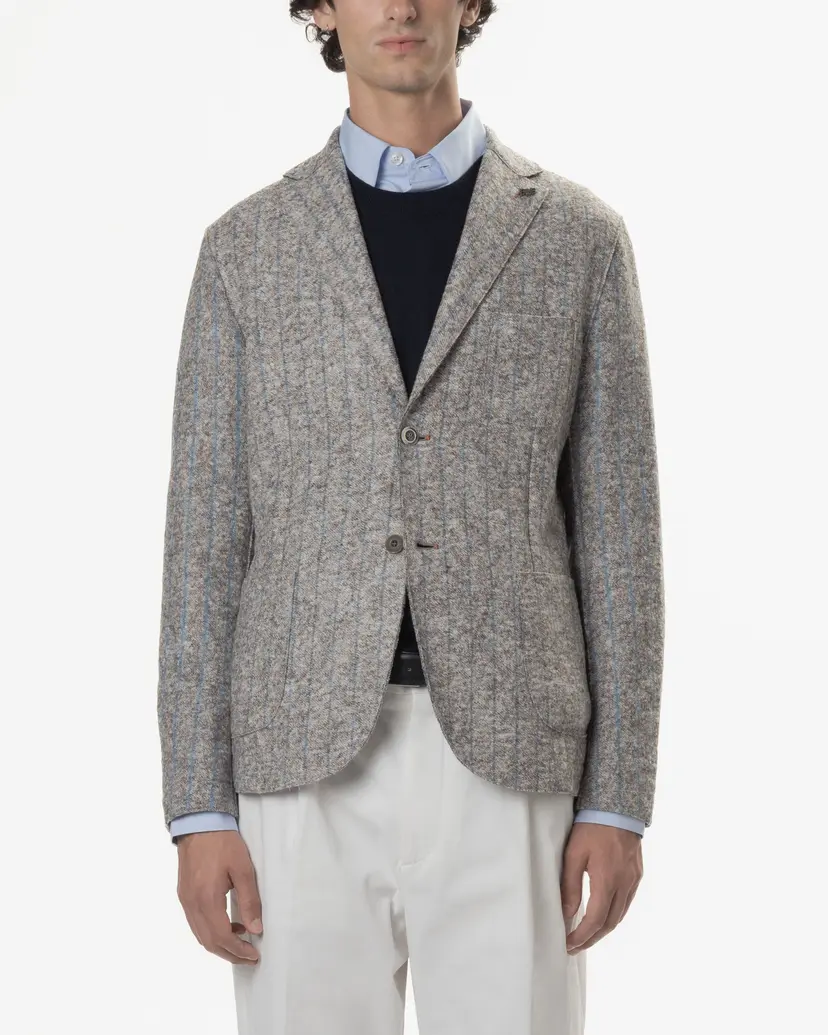 Bob BOB HARLOW355 Gray Blazer