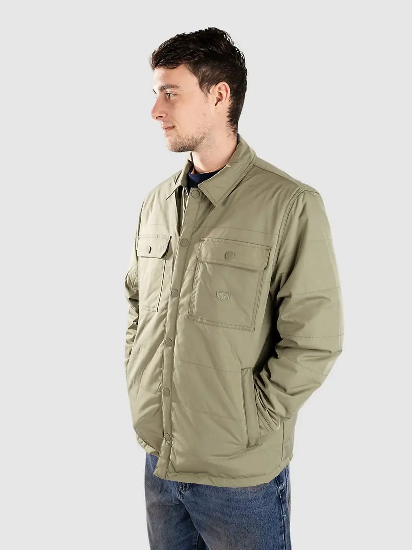 Dravus Dravus Daily Quilted Shirt Jakke grønn