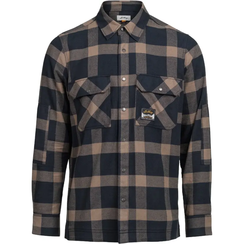 Lundhags Lundhags Järpen Lumberjack Shirt Black/Brown Clay