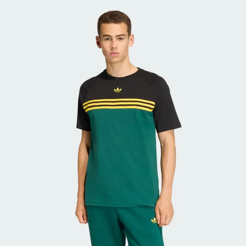 Adidas CHEST STRIPES T-SKJORTE