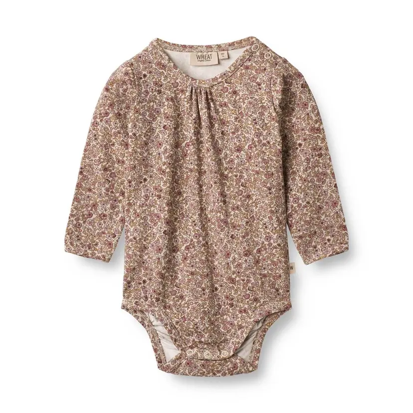 Wheat Wheat Body Liv Grey Rose Flowers (92 / 2 år)