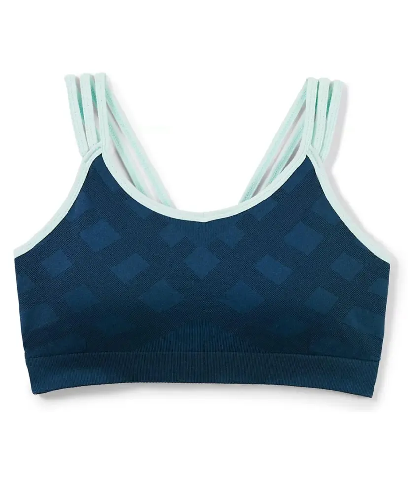 SmartWool Smartwool Women's Seamless Strappy Bra Twilight Blue