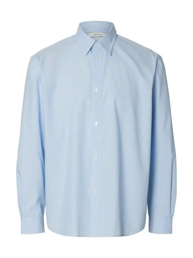 SELECTED SLHRLXBEN STRIPE LS SHIRT