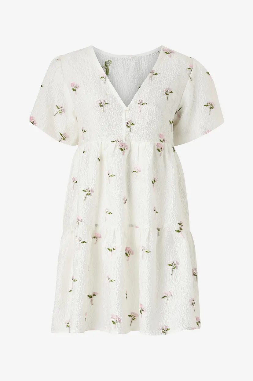 A-View Kjole Selino Dress - Hvit