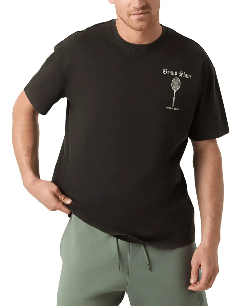 Björn Borg Björn Borg ACE OVERSIZED T-SHIRT Black Beauty